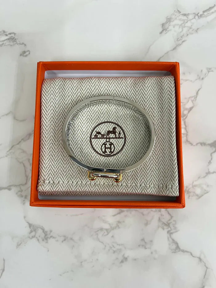 ❤️愛馬仕迷你Clic Ch D'ancre手鍊PHW PM尺寸