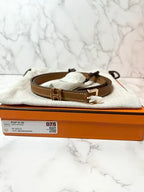 愛馬仕 Pop H 15 女士腰帶 金色 75