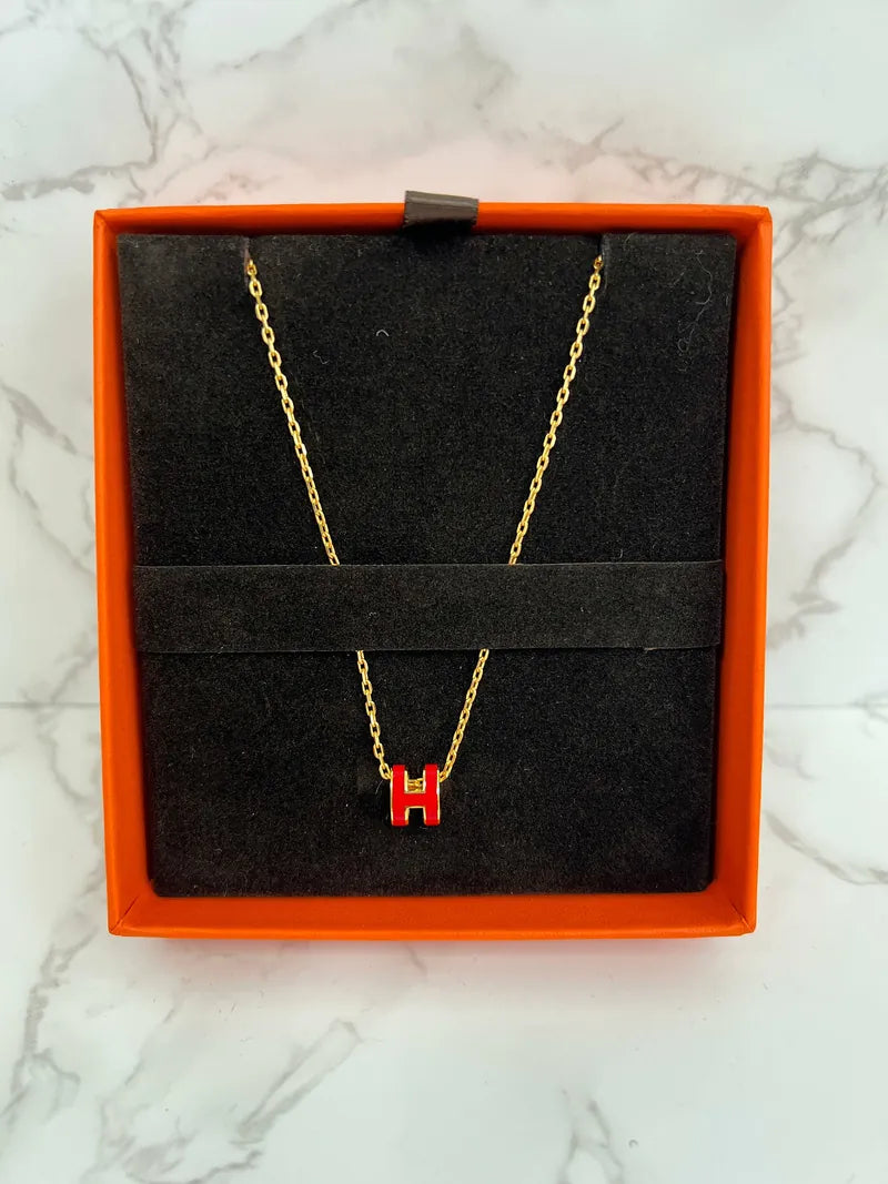 Hermes Mini Pop H 紅色 GHW