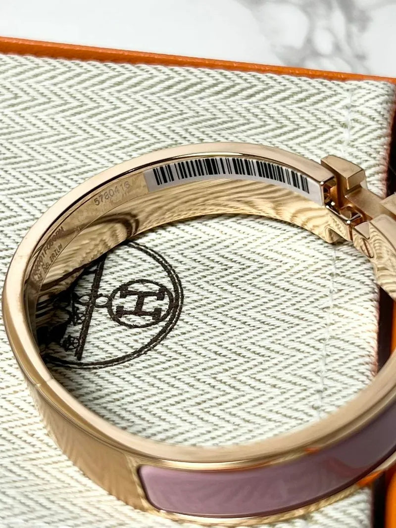 Hermes Clic H Bracelet RGHW PM Size