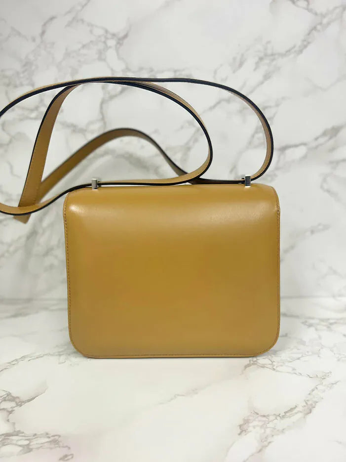 Hermes Mini Constance Poussiere Tadelakt PHW