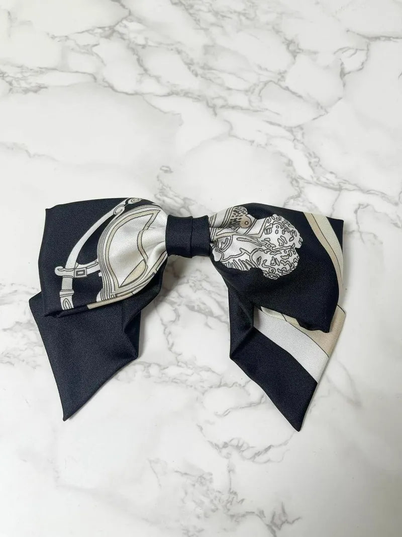 ❤️愛馬仕「Ex-Libris」格勒內爾髮夾 Twilly