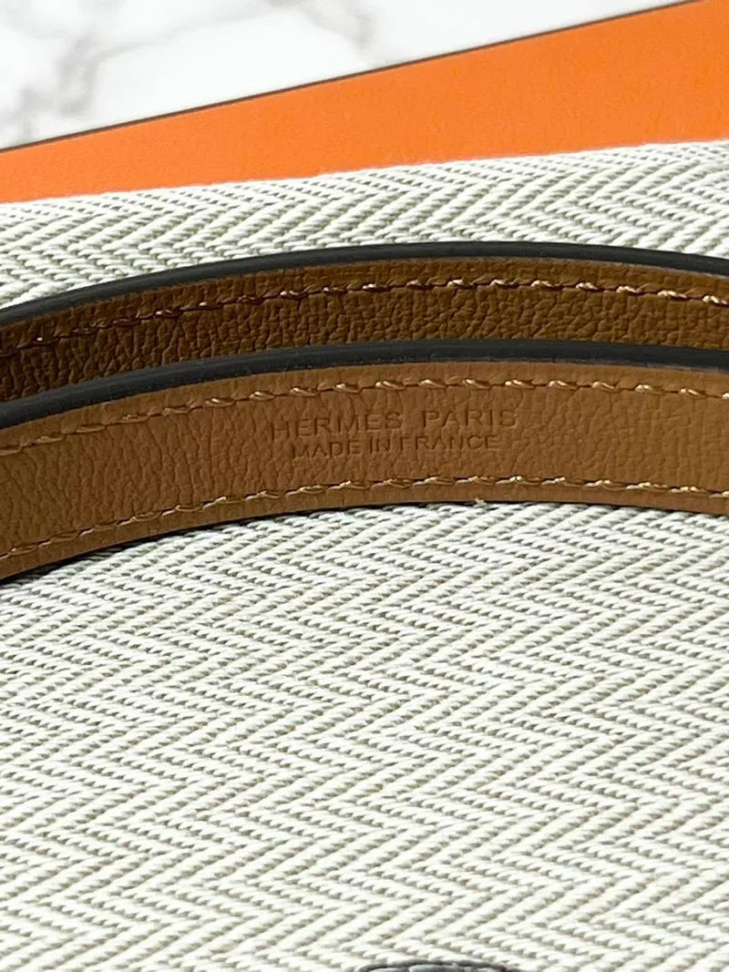愛馬仕 POP H 15 女士腰帶 灰褐色 RGHW