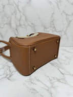 Hermes Mini Lindy II 2 TC Gold GHW W Stamp