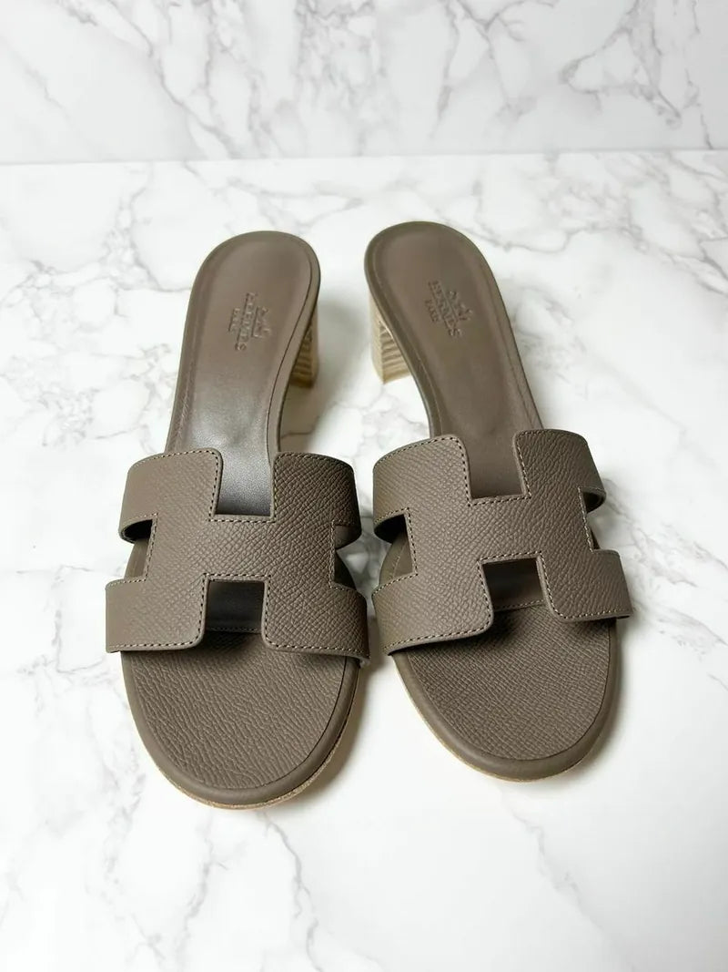 ❤️Hermes  Sandales Oasis H Size 38