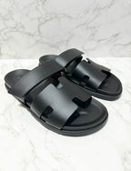 愛馬仕 Sandales 男士西普黑 41