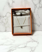 Hermes Mini Pop H 黑色吊墜 GHW