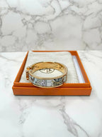 Hermes Clic H 手鍊 Les Nauges 限量版 GHW PM 尺寸