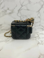Chanel 黑色 新款金球 小盒子羊皮2️⃣