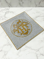 ❤️Hermes Mosaique au 24 金色方盤 n°5 尺寸 5 23 厘米