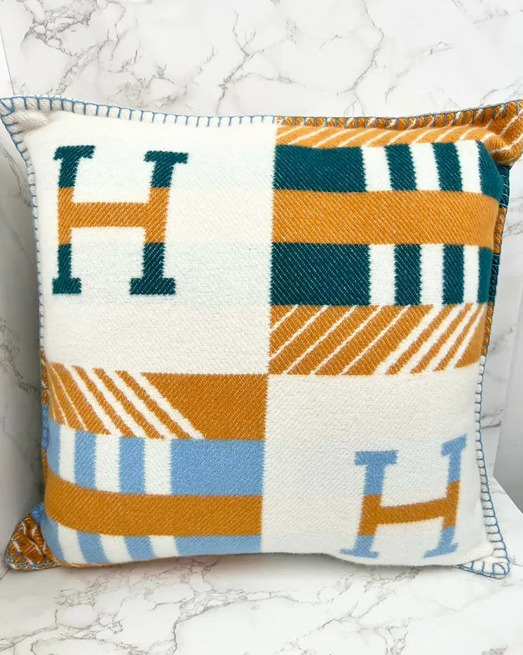 Hermes Coussin Jacquad Avalon Jump'h  50 x 50cm