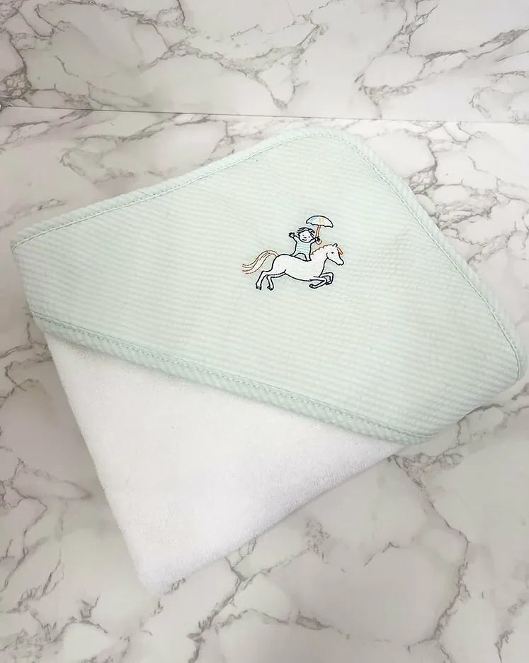 愛馬仕 Cabriole 嬰兒浴巾