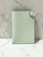 Hermes Porte-Passeport Tarmac Epsom Vert Fizz