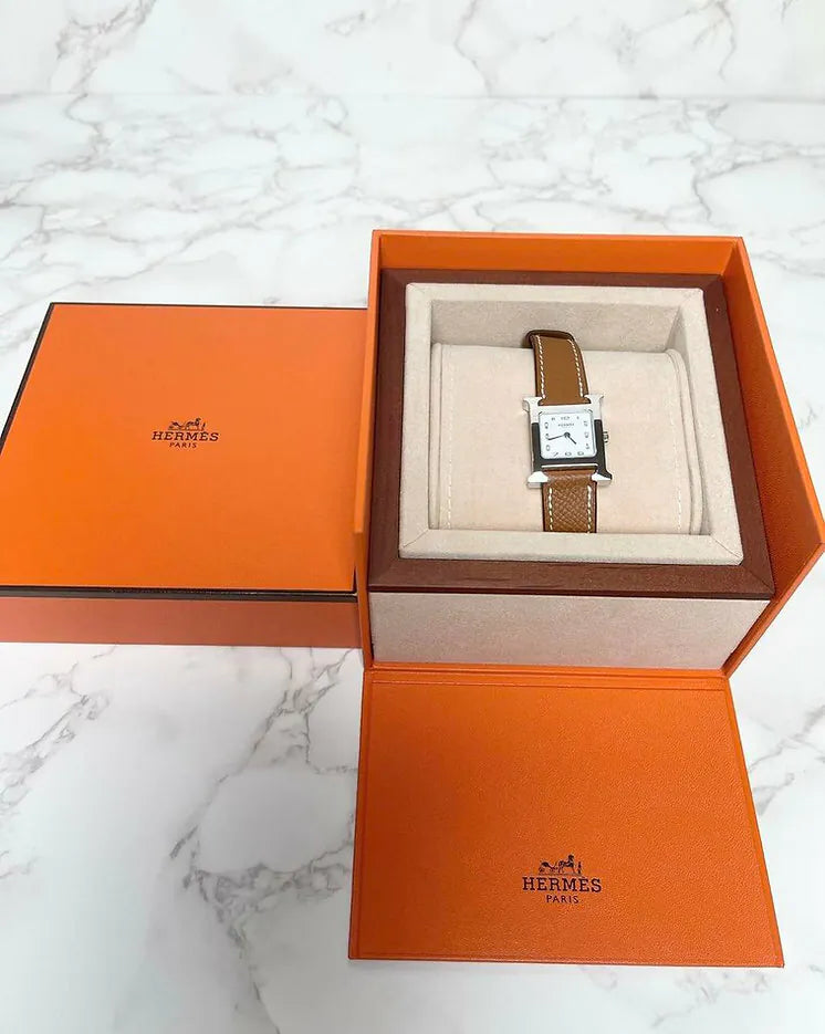 Hermes Heure H 腕錶，迷你款，21 毫米