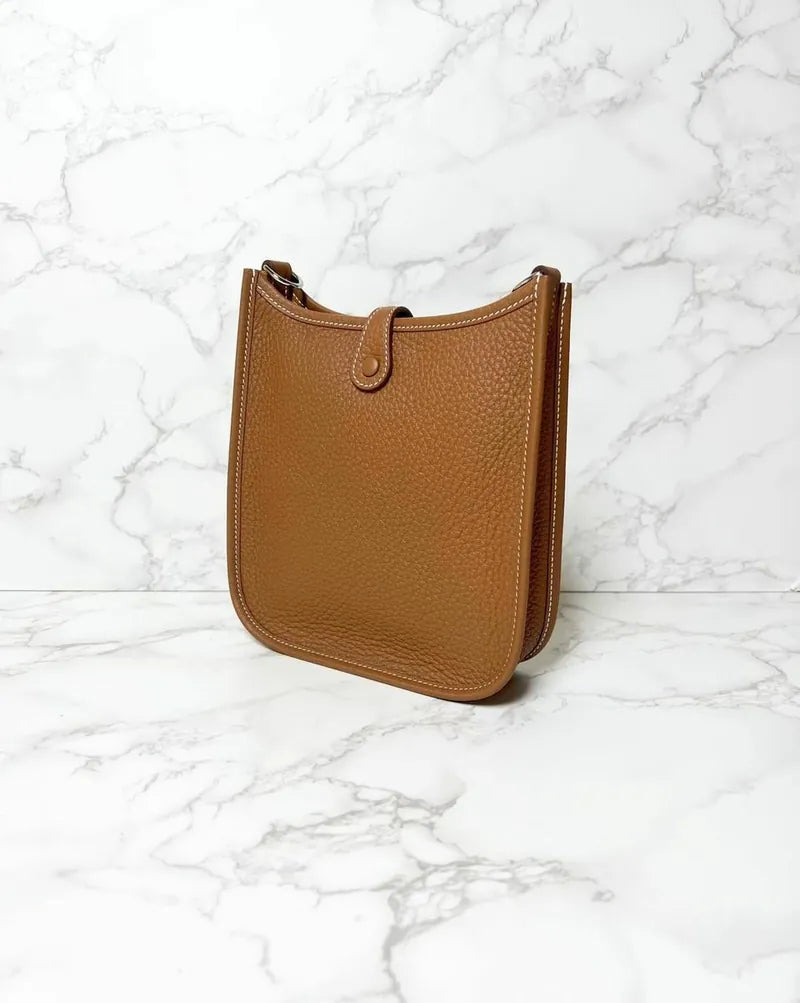 愛馬仕迷你Evelyne 16 TC B 印記 PHW 金