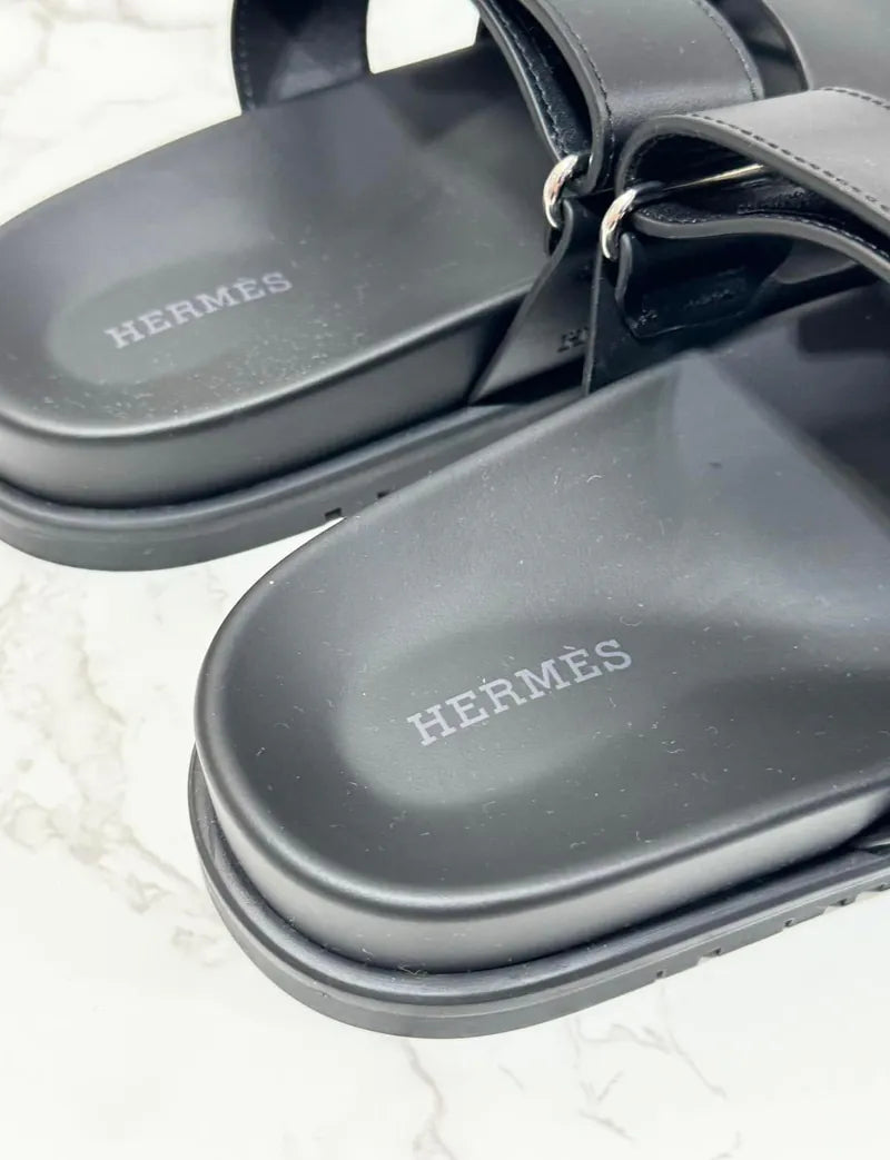 ❤️Hermes Sandales Chypre Noir 尺寸 36