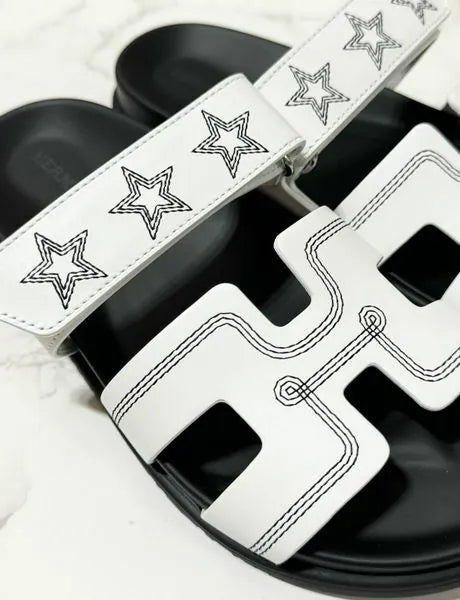 Hermes 涼鞋 Femme Cypre Brode 尺寸 37.5