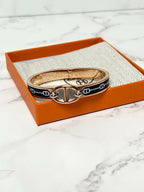 愛馬仕迷你 Clic Ch D'ancre 手鐲 RGHW PM 尺寸