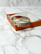 愛馬仕 Clic H 手鐲 PM Marron Glace RGHW