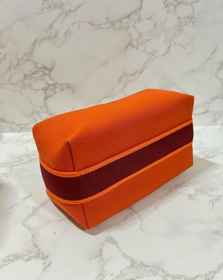 Hermes BRIDE-A-BRAC Orange Feu PM Size Small Model