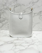 愛馬仕迷你 Evelyne 16 TC GHW 新款白色 0U