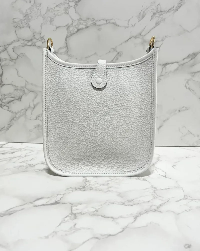 愛馬仕迷你 Evelyne 16 TC GHW 新款白色 0U