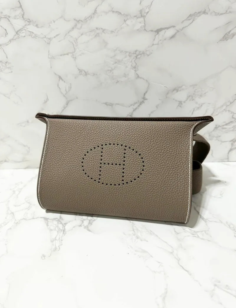 Hermes Videpoches Bag Etoupe