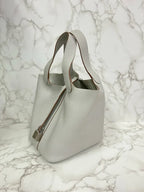 愛馬仕 Picotin Lock 18 包 淺藍色 TC PHW