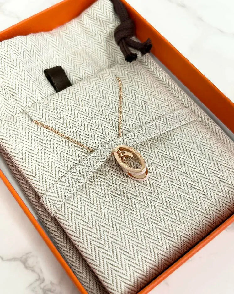 愛馬仕 Pop H 玫瑰糖珠吊墜 RGHW