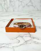 愛馬仕迷你 Clic Ch D'Ancre 手鐲 RGHW PM 尺寸