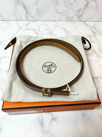 愛馬仕 Pop H 15 女士腰帶 金色 75