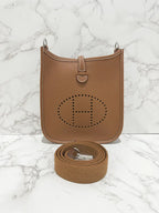 Hermes Mini Evelyne 16 Gold PHW W Stamp