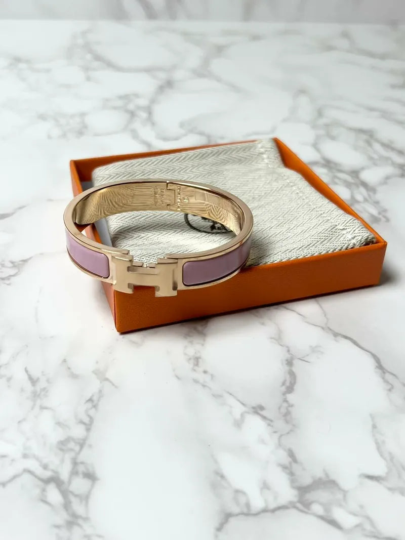 Hermes Clic H Bracelet RGHW PM Size