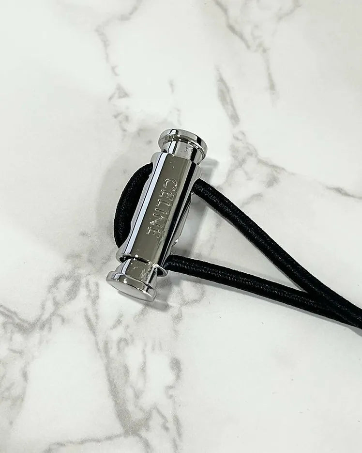 Celine Ski Mask in Plastic with metql studs