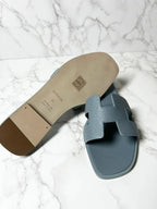 愛馬仕 Oran H Epsom 涼鞋，39 碼