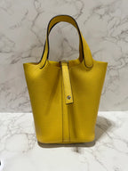 ❤️愛馬仕 Picotin Lock 18 包 PHW P18 Sun B4 B 印章