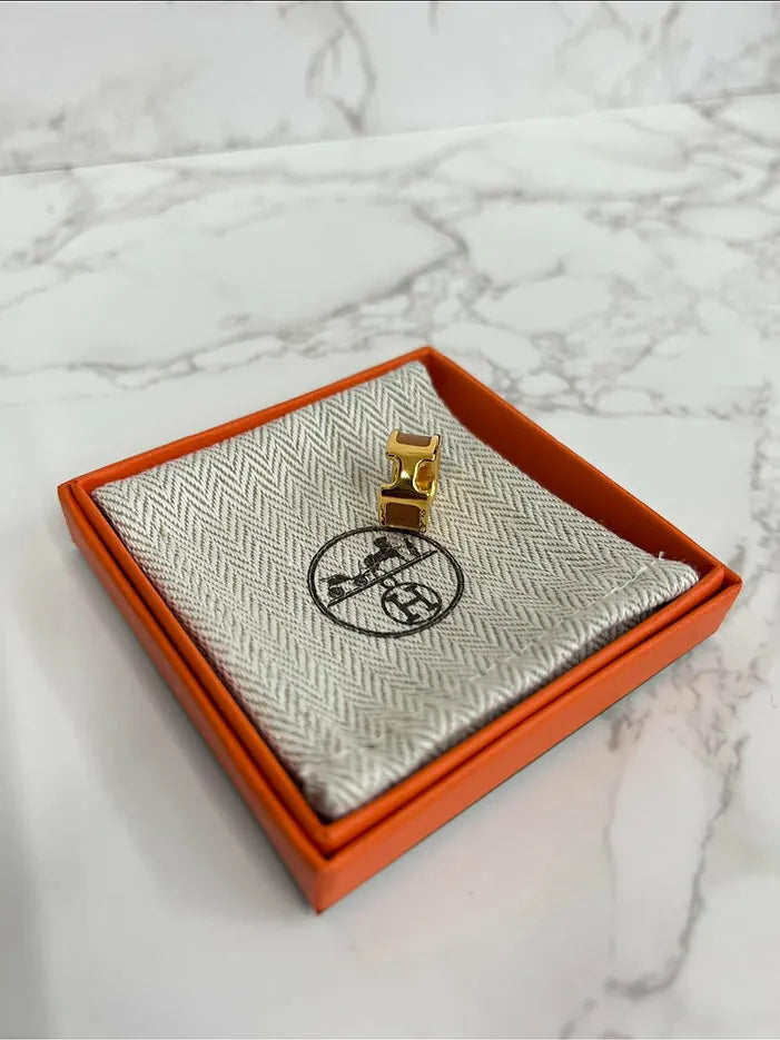 ❤️Hermes Bijou D'Oreille Olympe 耳環 GHW