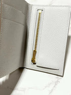 Hermes Bearn 組合錢包 Epsom Gris Pale GHW