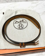 Hermes POP H 15 女士皮帶 Gold RGHW 75cm 女裝帶