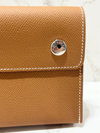 ❤️Hermes Hermesnap Gold 37 PHW W Stamp