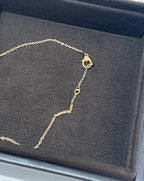 愛馬仕 Finesse 玫瑰金吊墜項鍊