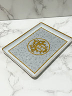 ❤️Hermes Mosaique au 24 金托盤，小號