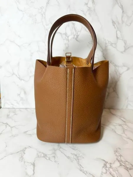 愛馬仕 Picotin Lock 22 TC 金 GHW