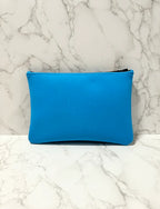 ❤️Hermes Neobain Poulpe Fiction case, medium model Bleuet