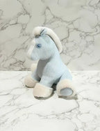 Hermes Baby Hermy plush horse Bleu Glacier