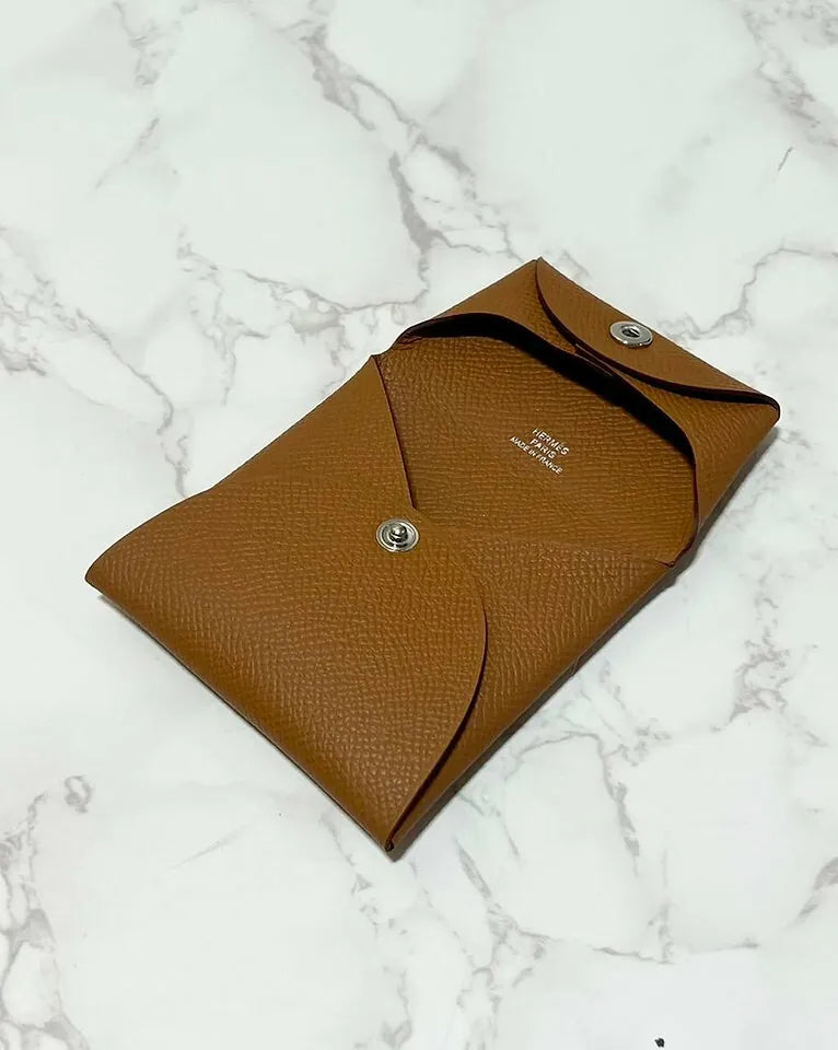 Hermes Porte-Monnaie Bastia 零錢包 金色