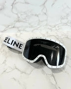 Celine Ski Mask in Plastic with metql studs