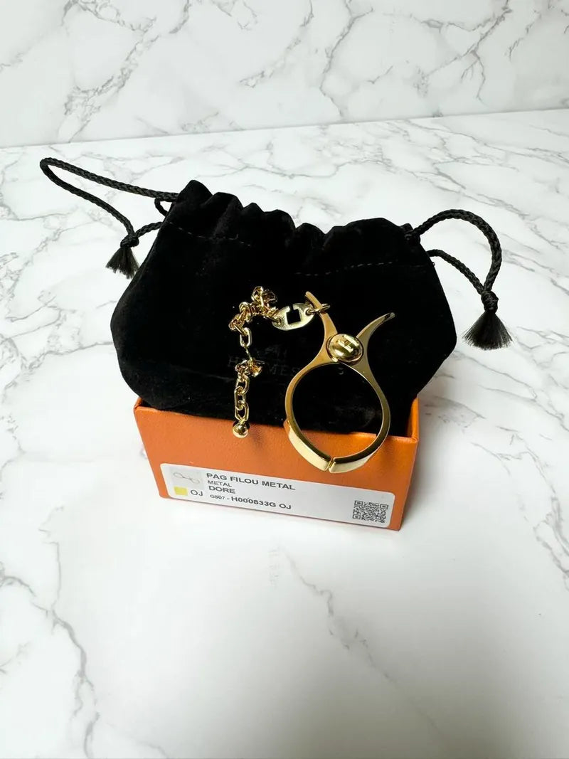 ❤️Hermes Pag Filou 金色 GHW