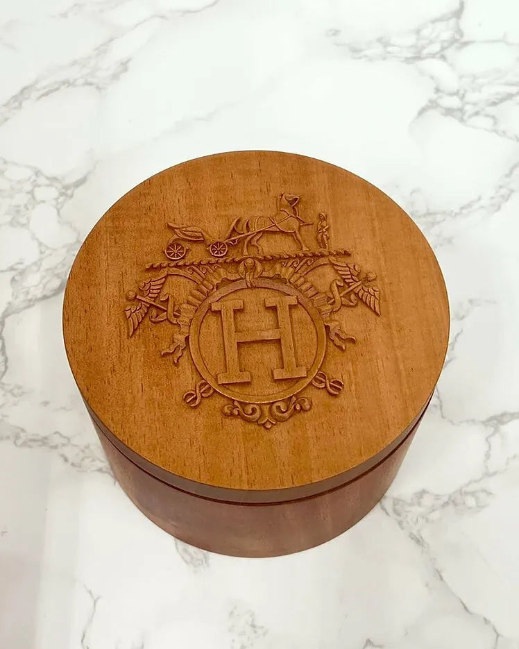 愛馬仕木質首飾盒