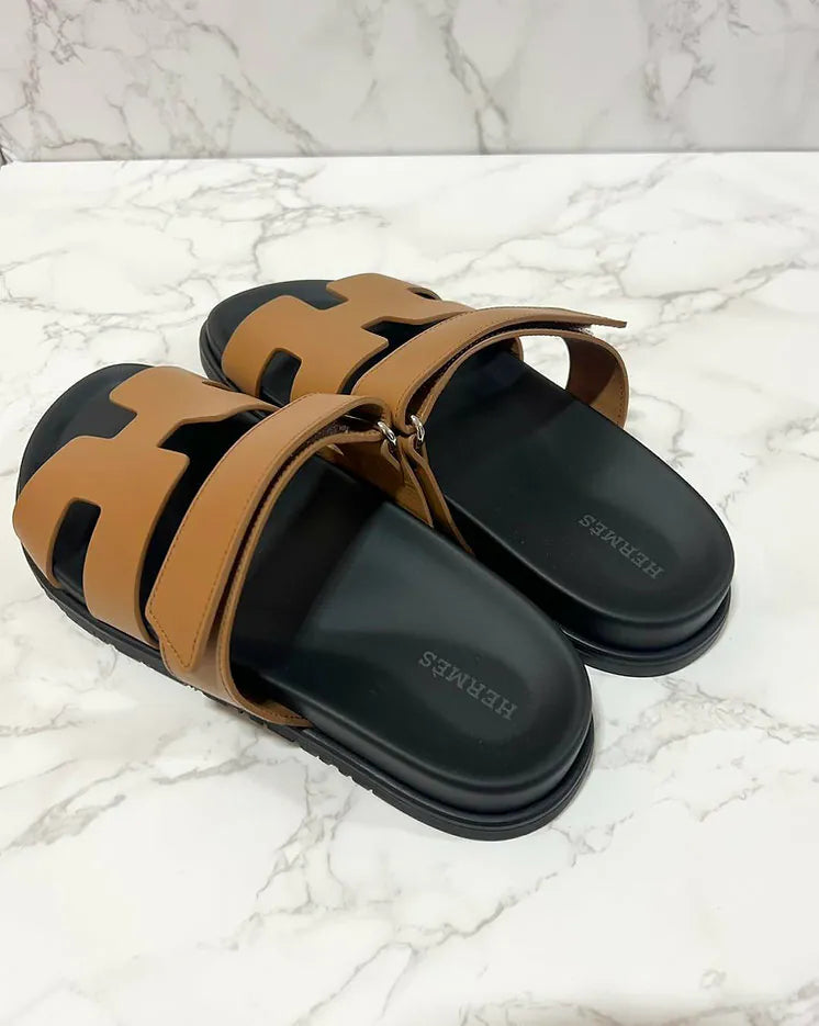 Hermes Sandales 西普自然色 38 號